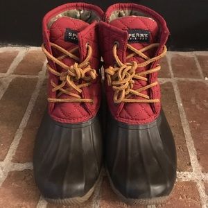 Sperry Topsider Saltwater Quilted Duck Boot